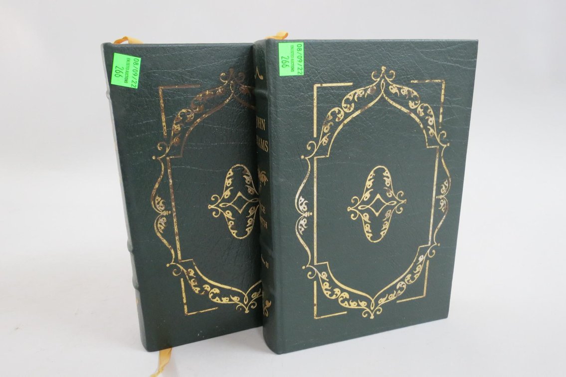 John Adams By Paige Smith Volumes I And II, Easton Press