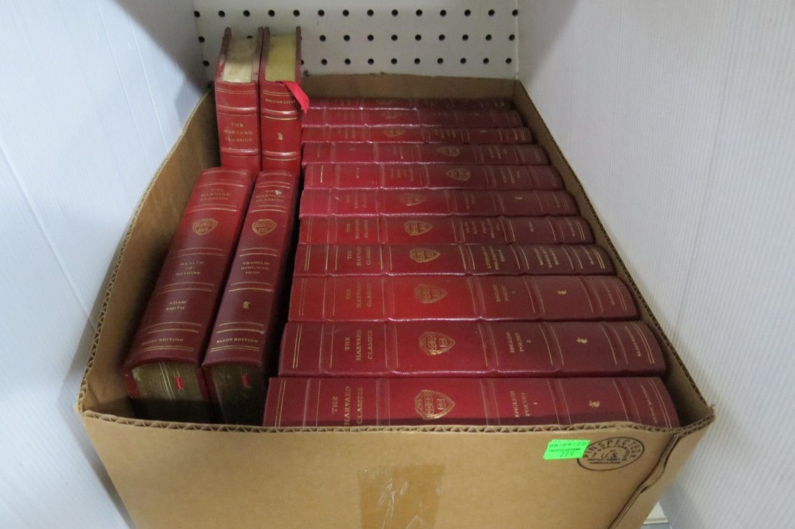 The Harvard Classics Books, Eliot Edition, Easton Press
