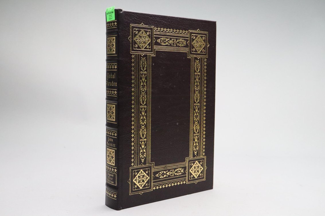 Global Paradox By John Naisbitt, Signed First Edition, Easton Press
