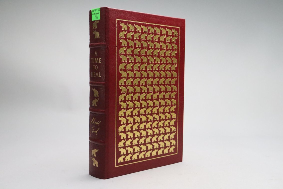 A Time To Heal By Gerald Ford, Signed By Gerald Ford, Easton Press
