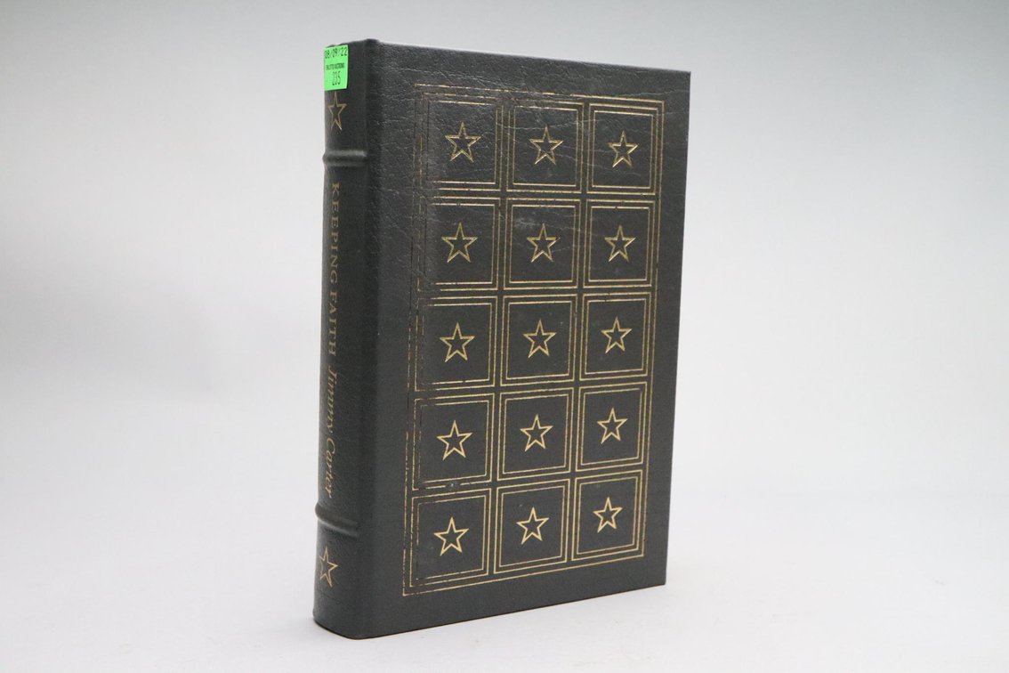 Keeping Faith By Jimmy Carter, Signed By Jimmy Carter, Easton Press