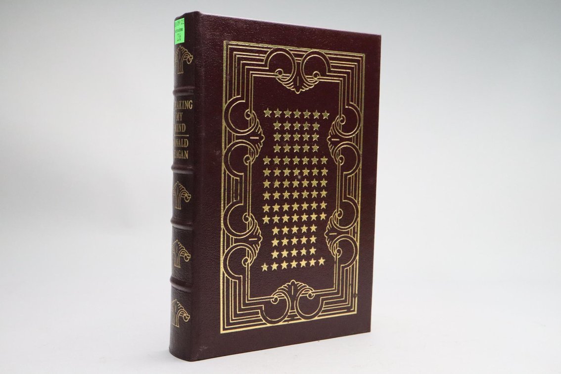 Speaking My Mind By Ronald Reagan, Easton Press