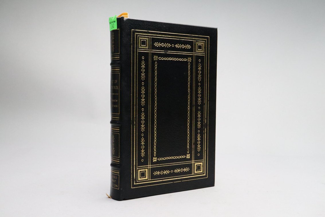 Out Of Control By Zbigniew Brzezinski Signed First Edition, Easton Press