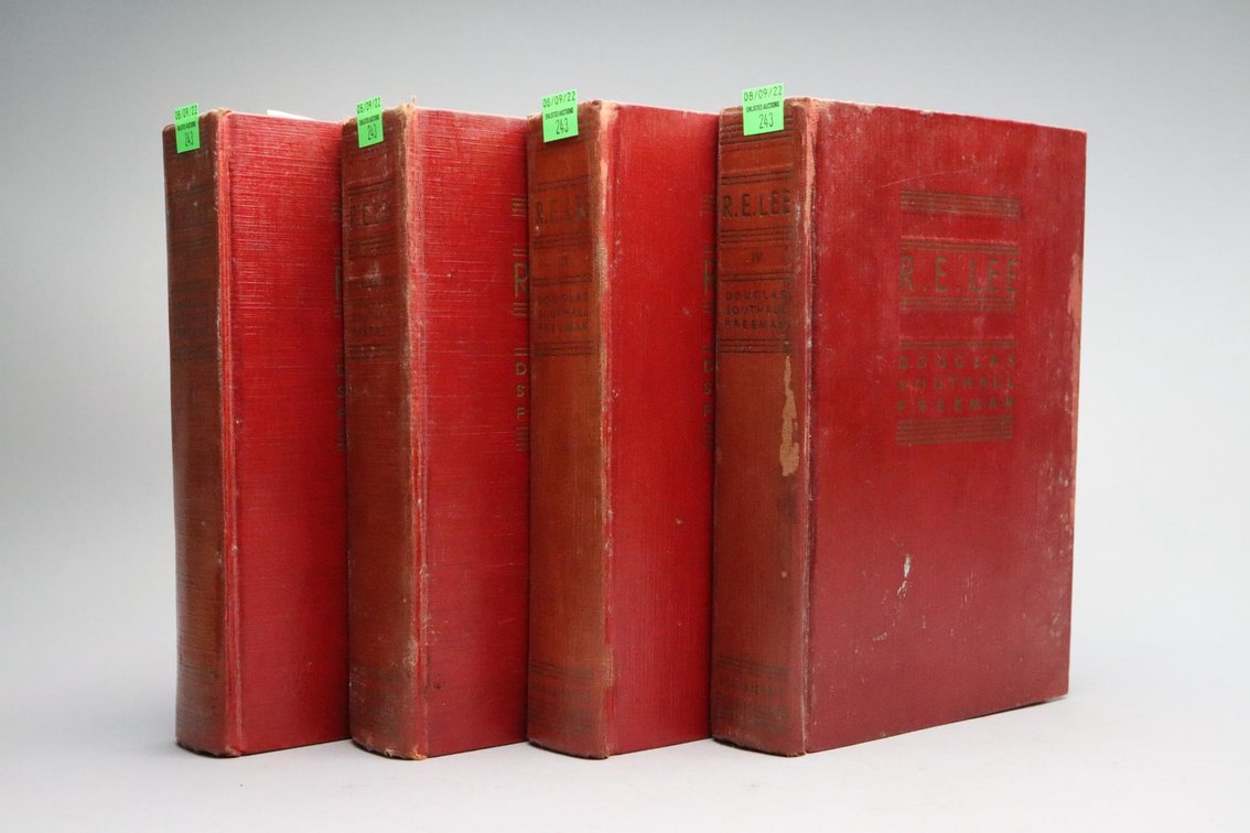R.E. Lee Volumes I-IV By Douglas Southall Freeman, Hardcover Books
