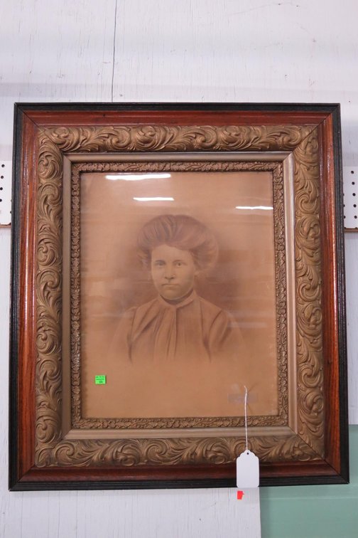 Antique Framed Portrait