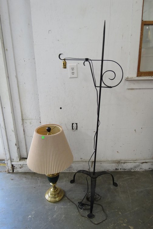 Table Lamp and Floor Lamp
