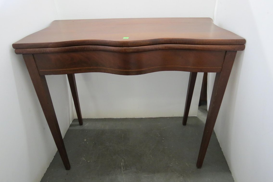 Small Table With Fold-Out Top, Missing Gate Swing Leg