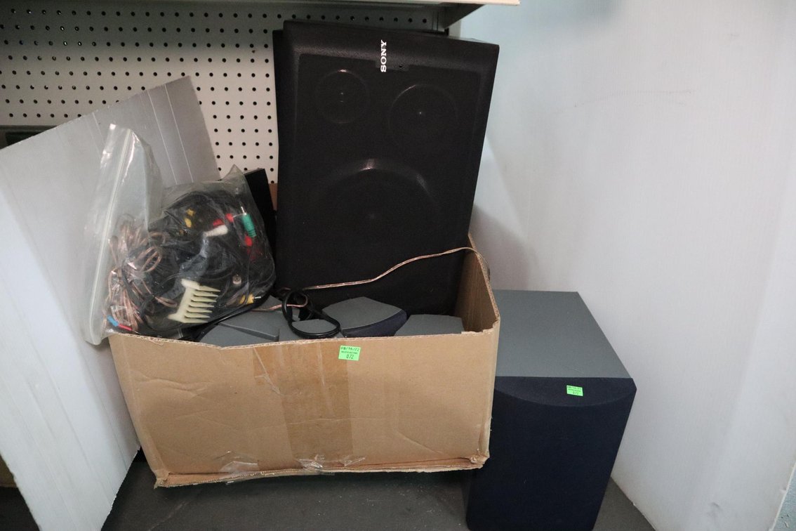 Speakers and Dvd Players