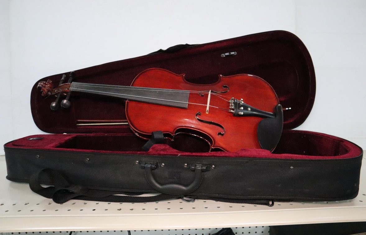 Violin With Case