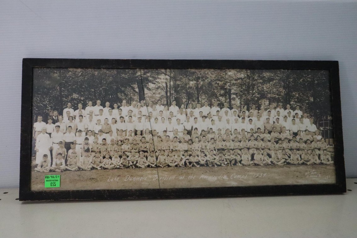 1934 Lake Dunmore Division Camp Photo
