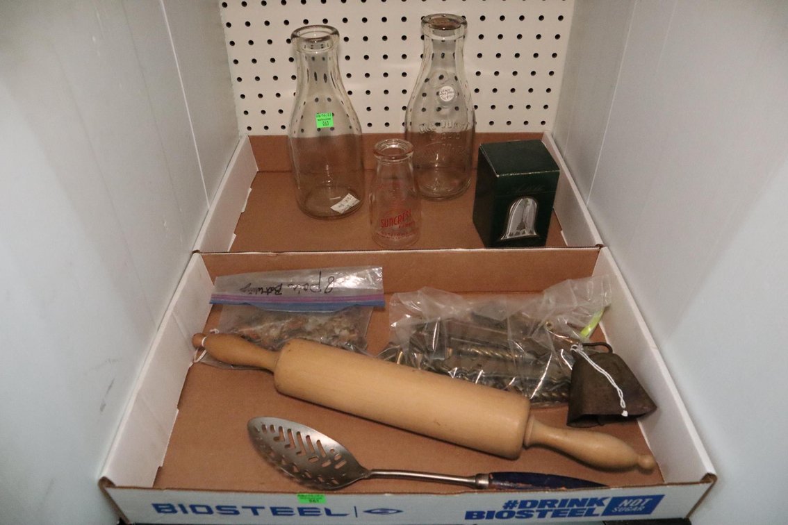 Glass Milk Models and Furniture Handles