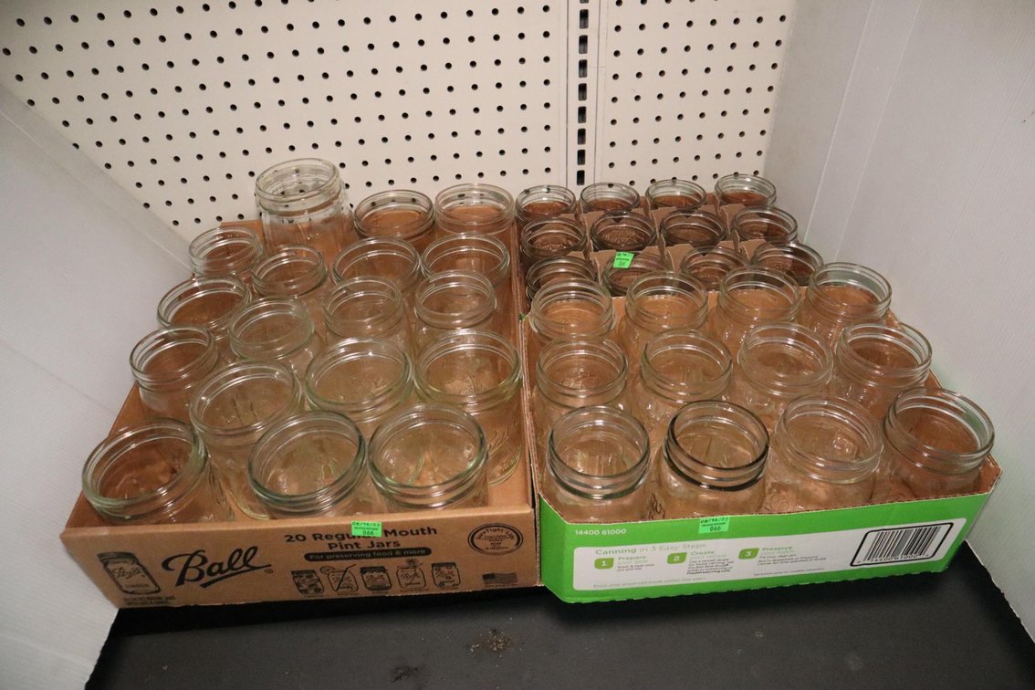 Group of Canning Jars