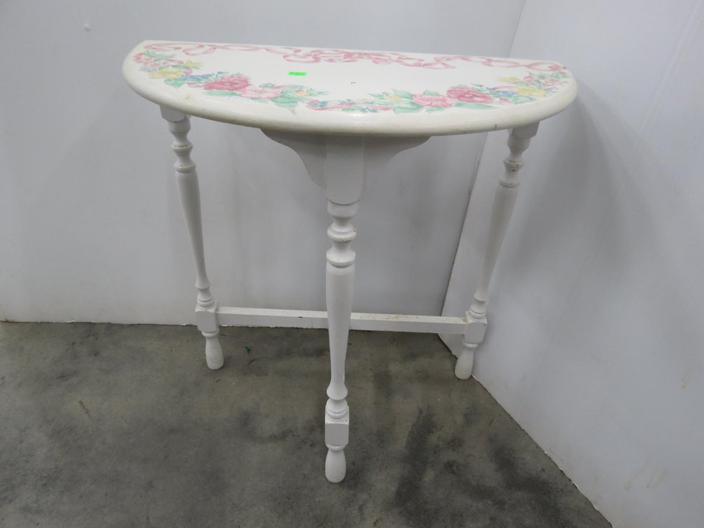 Small Half Circle Table