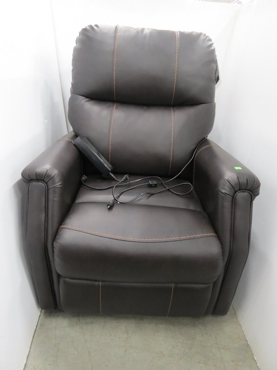 Ashley Leather Lift Chair, Works