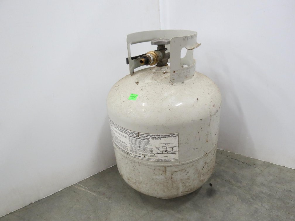 Propane Tank, Over Half Full