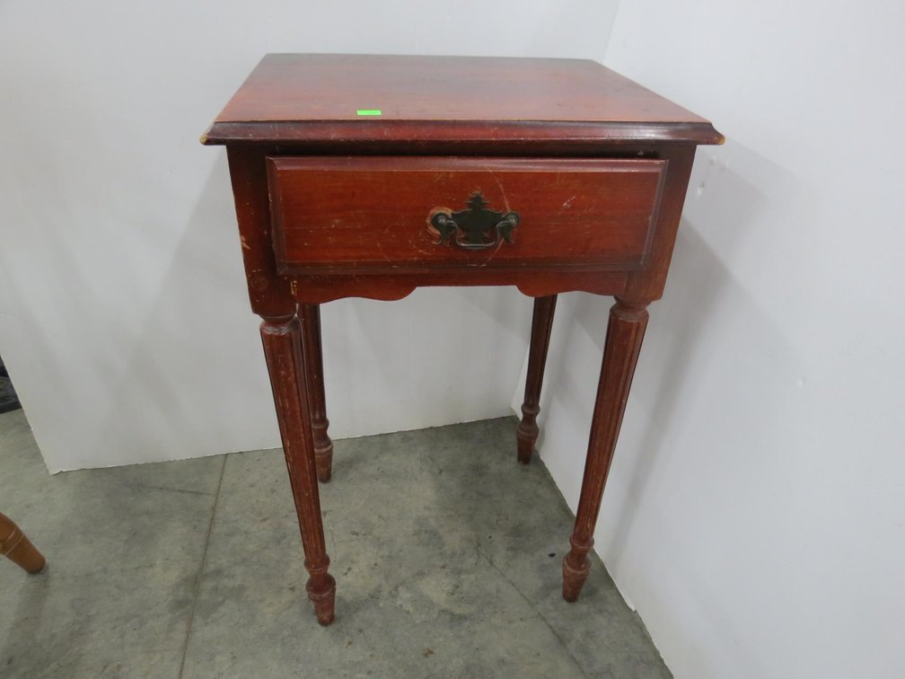 Side Table With Drawer