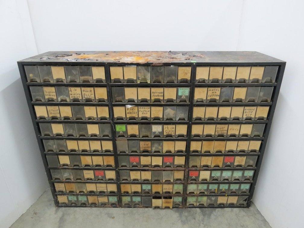 Shop Drawer Bin With Abundance of Contents