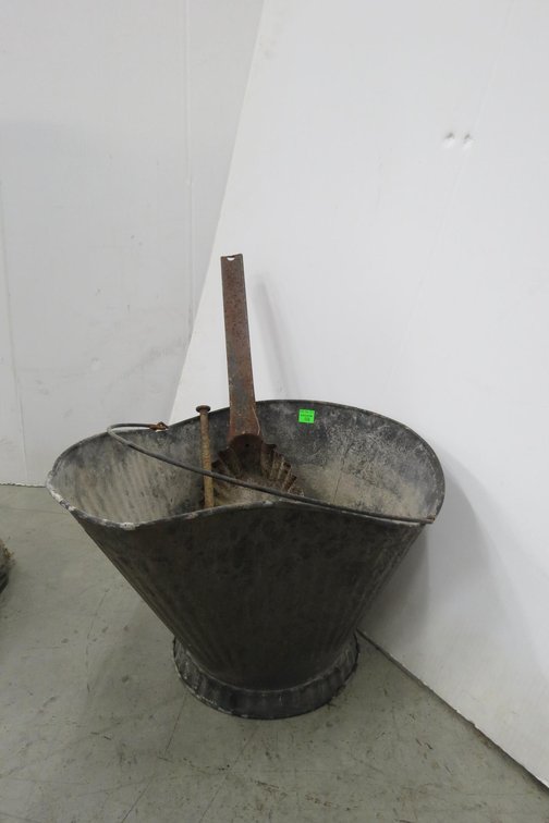Coal Bucket and Shovel