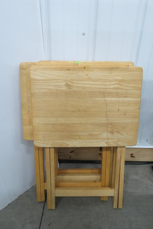 4 Folding Tray Tables