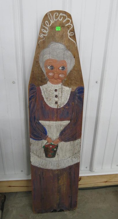 Painted Wooden Iron Board