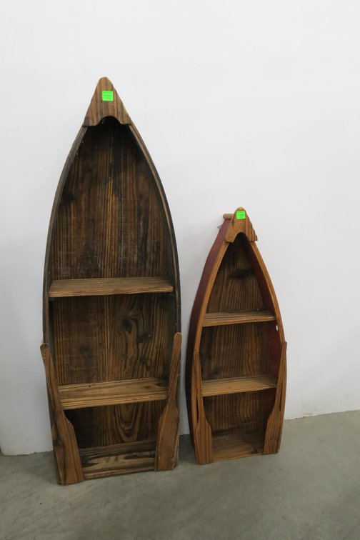 Pair of Small Boat Shelves