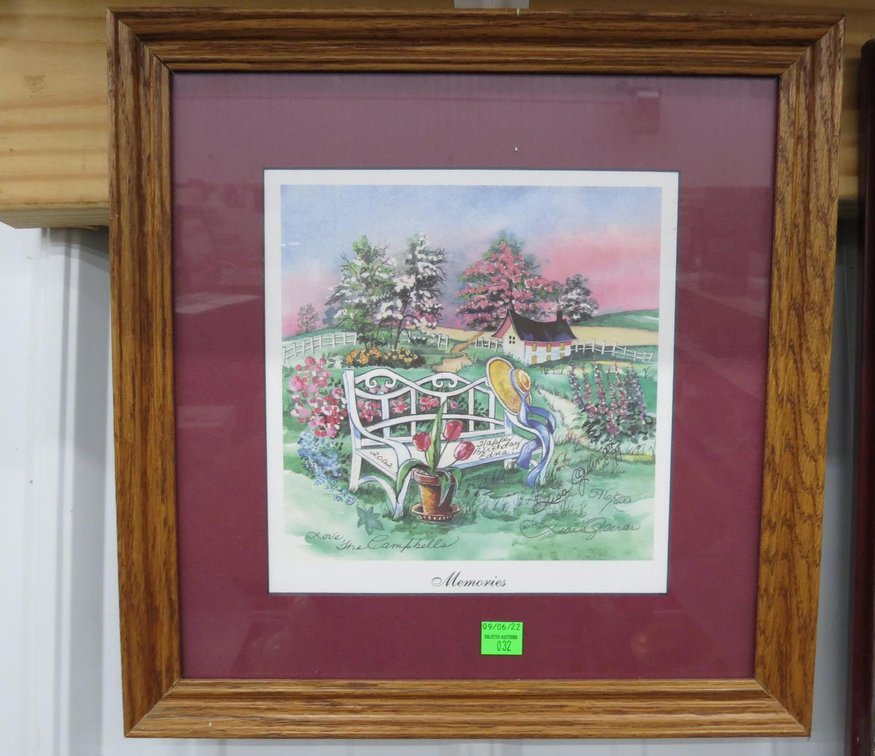 "Memories" Lisa Gaiman Framed Print