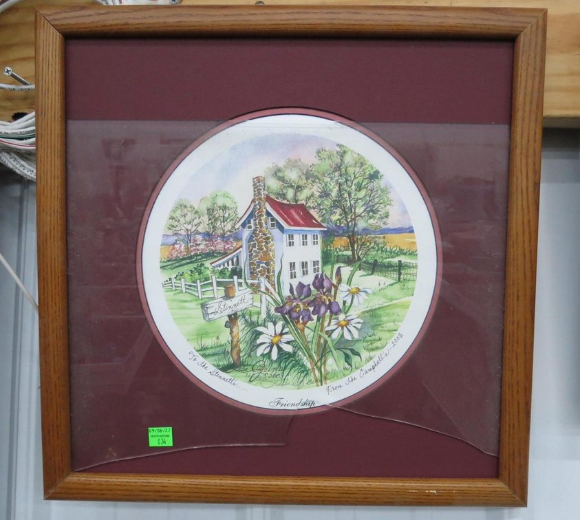 "Friendship" Lisa Gaiman Framed Print