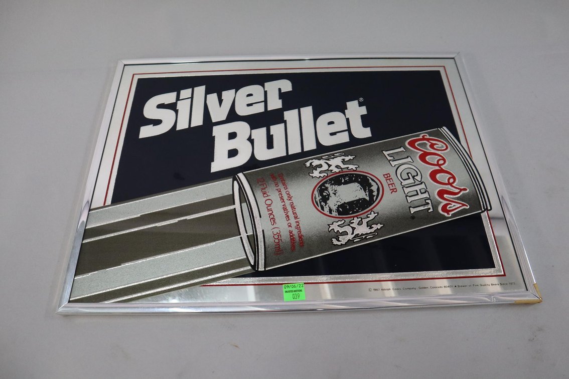 Silver Bullet Beer Sign