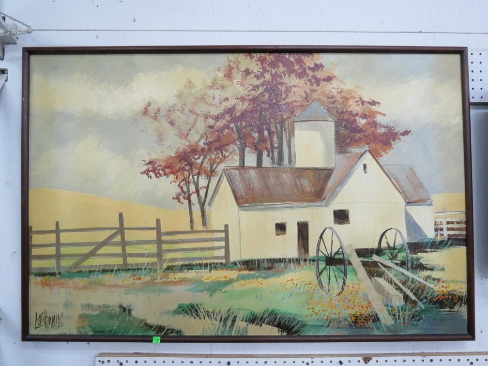Large Canvas Painting