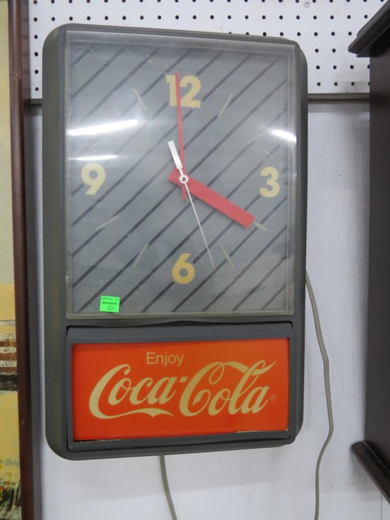 Coca-Cola Clock, Doesn't Seem To Work