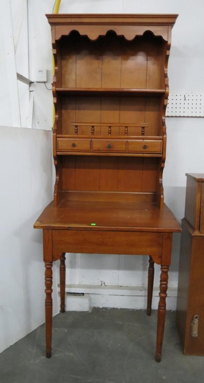 Desk With Upper Bookcase