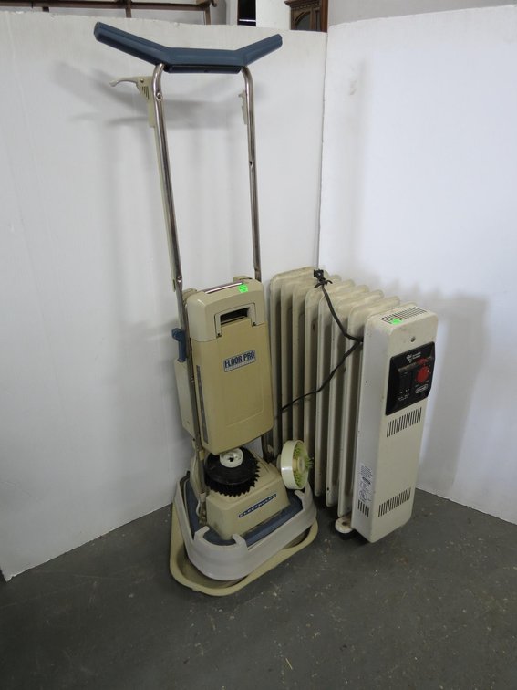 Electric Heater and Electrolux Carpet Shampooer