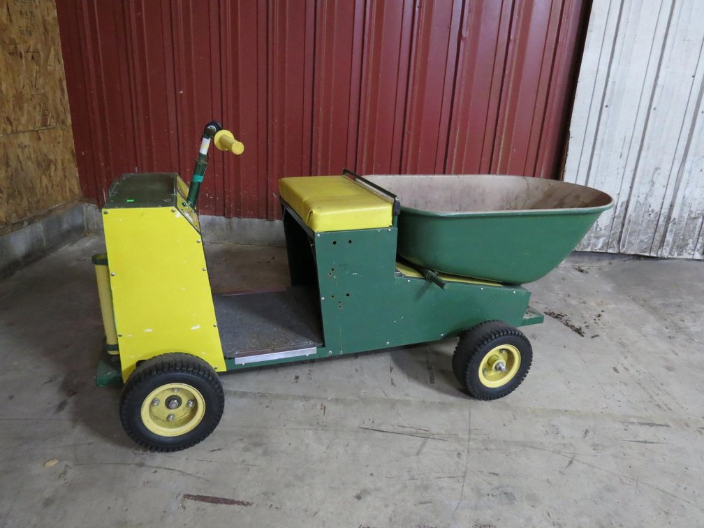 Homemade Battery Powered Lawn and Garden Buggy