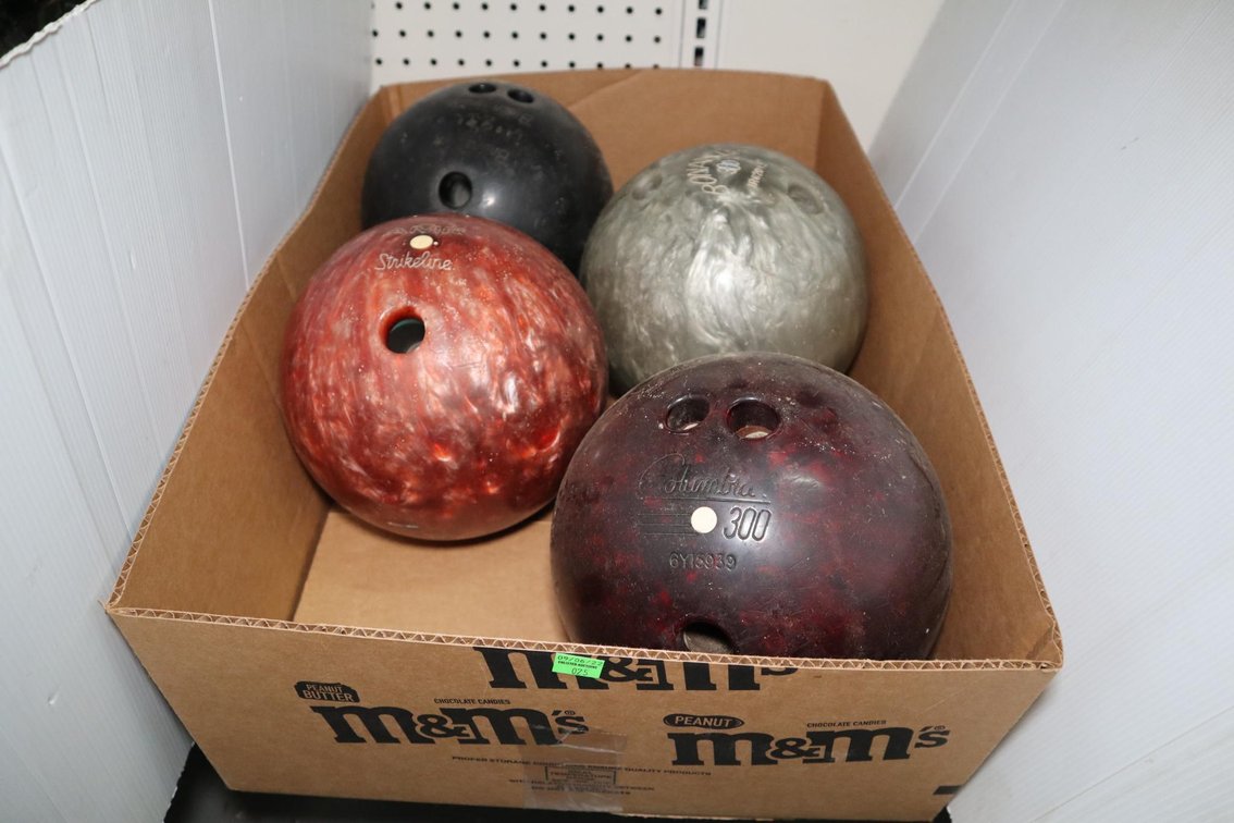 Box of Bowling Balls