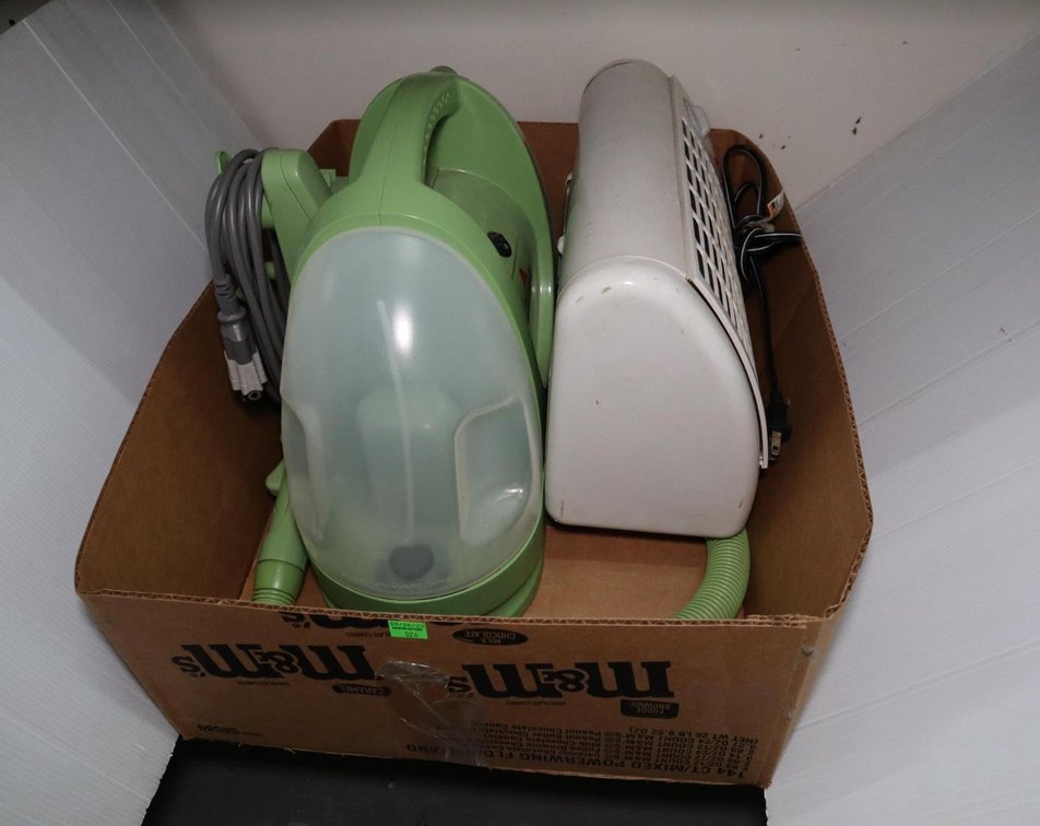 Bissell Little Green Vacuum and Electric Heater