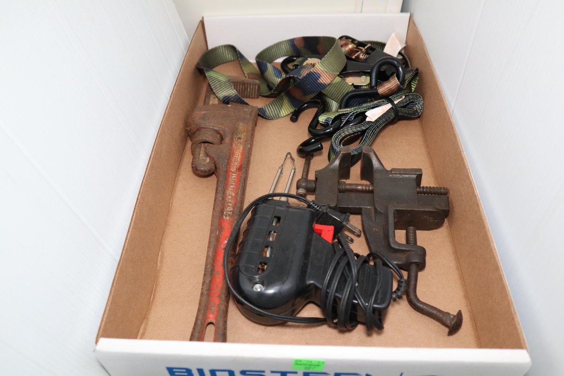 Ratcheting Tie-Down Straps and Some Tools
