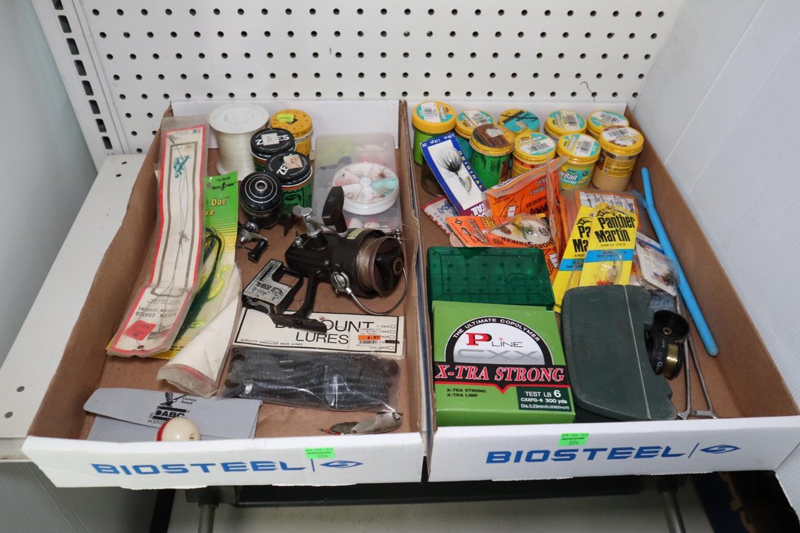 Group of Fishing Tackle
