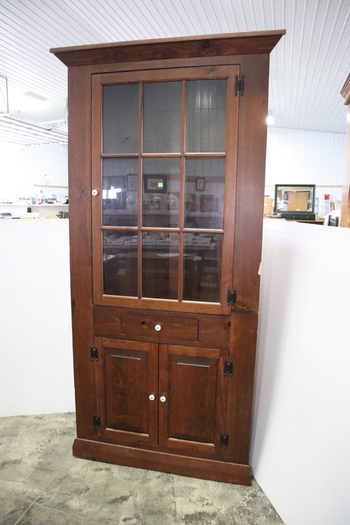 Nine Light Corner Cabinet