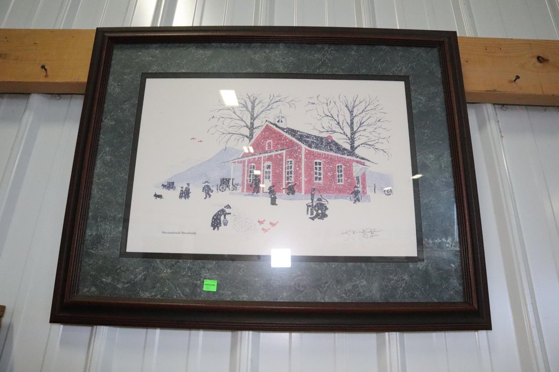 K.B. "Shenandoah Snowballs" Print