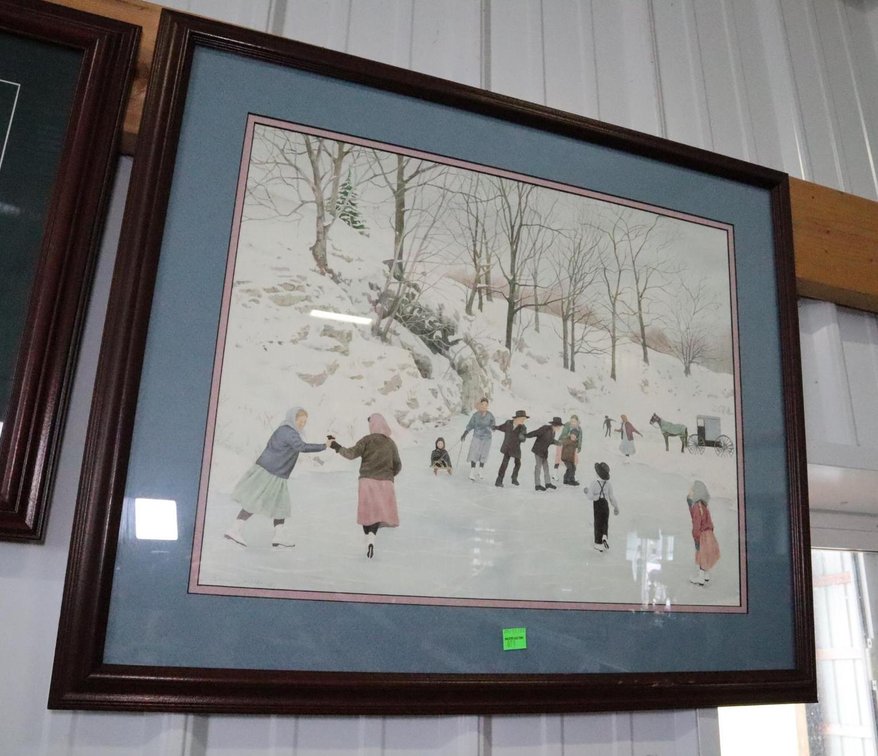 F Brown Steele Framed Print