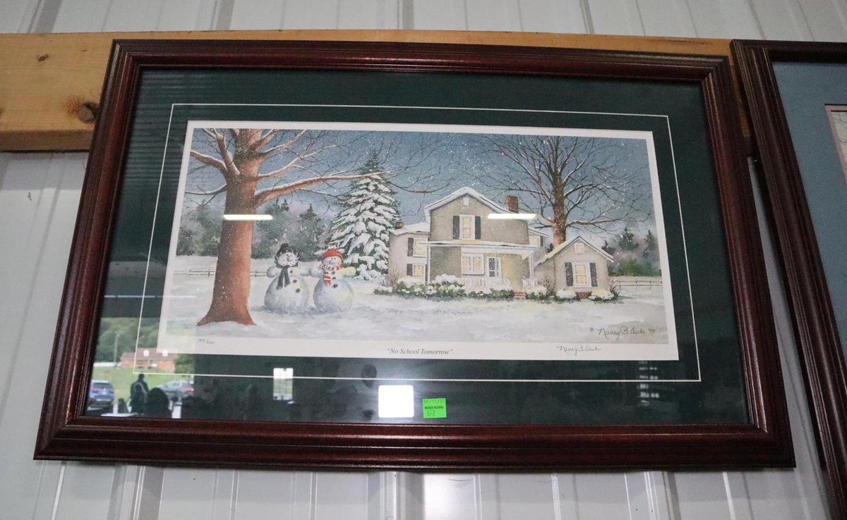 Nancy Duke "No School Tomorrow" Framed Print