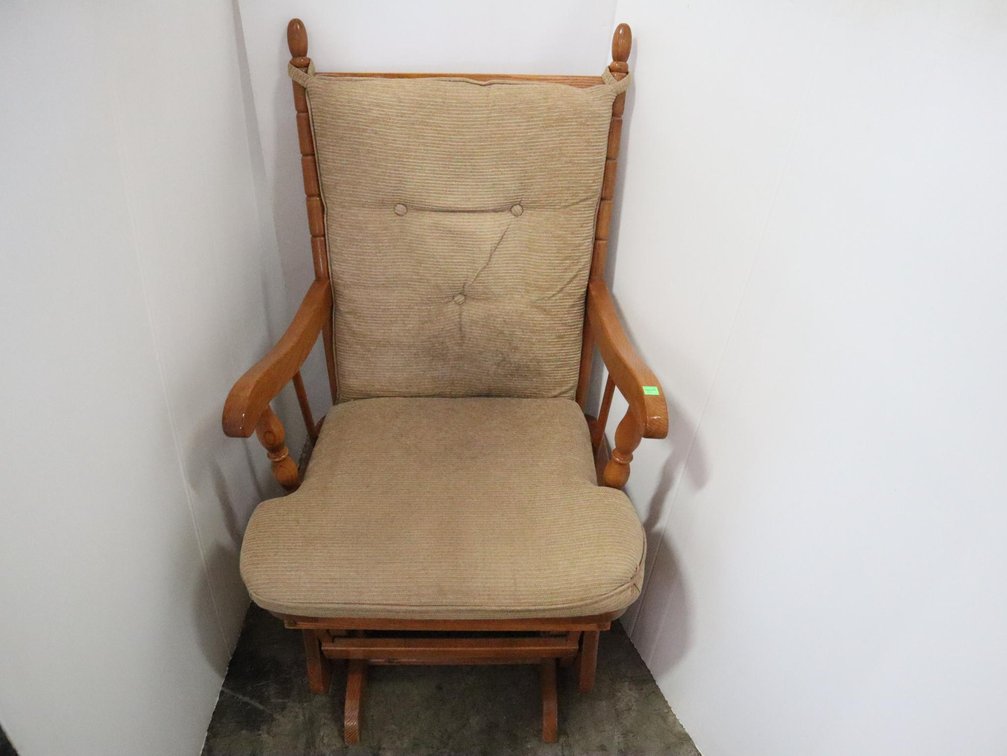 Wood Glider Chair