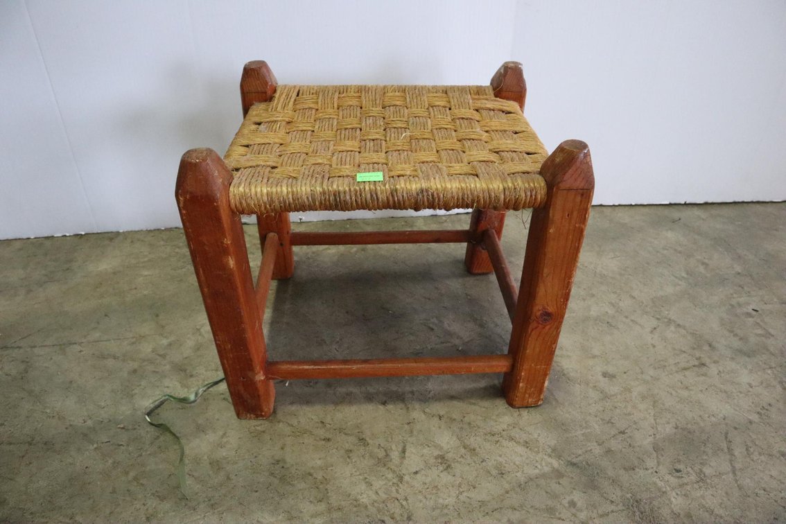 Woven Footstool