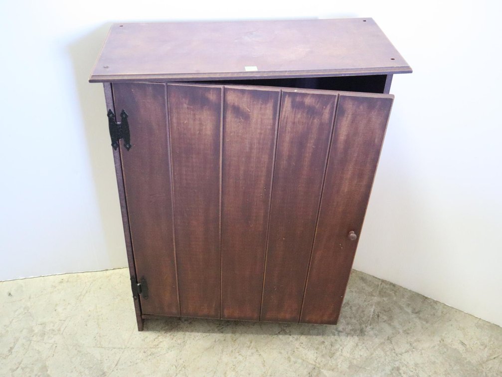 Pressboard Cabinet, Very Wobbly, Top Is Loose