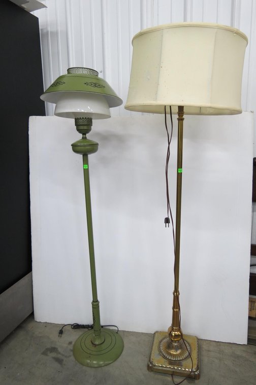 Pair of Vintage Floor Lamps