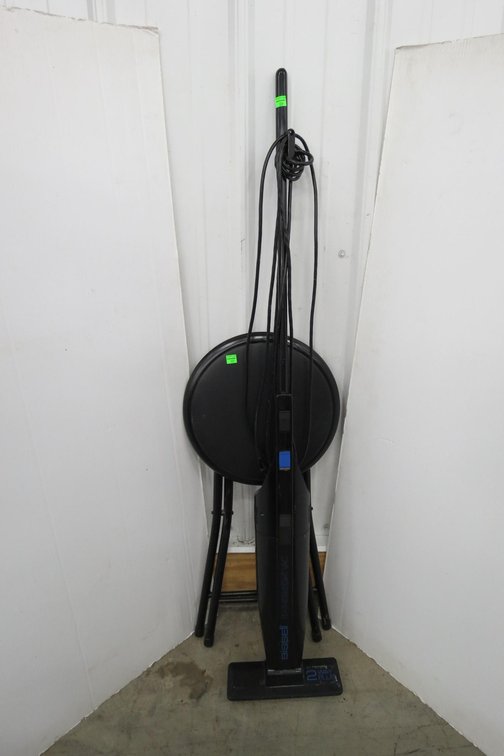 Bissell Light Duty Vacuum and Small Folding Stool