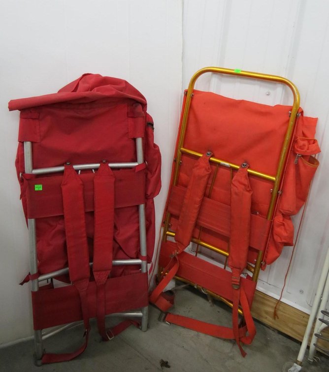 Pair of Vintage External Frame Backpacks