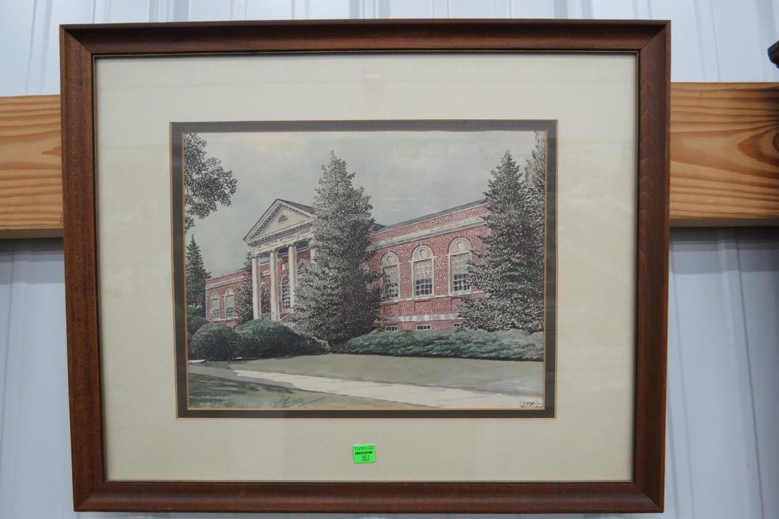 John Preston McConnell Library Framed Print