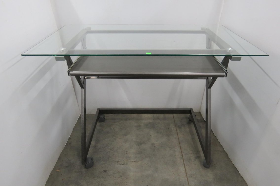Glass Top Desk