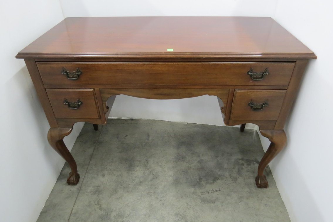 Johnson Furniture Desk With Ball and Claw Feet